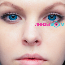 Цветные линзы EOS 203 Blue Фото